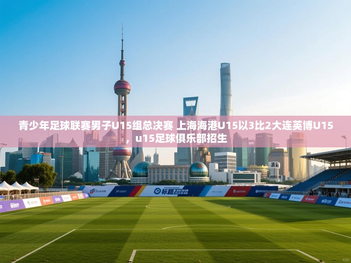 爱游戏体育娱乐马竞赞助商-青少年足球联赛男子U15组总决赛 上海海港U15以3比2大连英博U15，u15足球俱乐部招生
